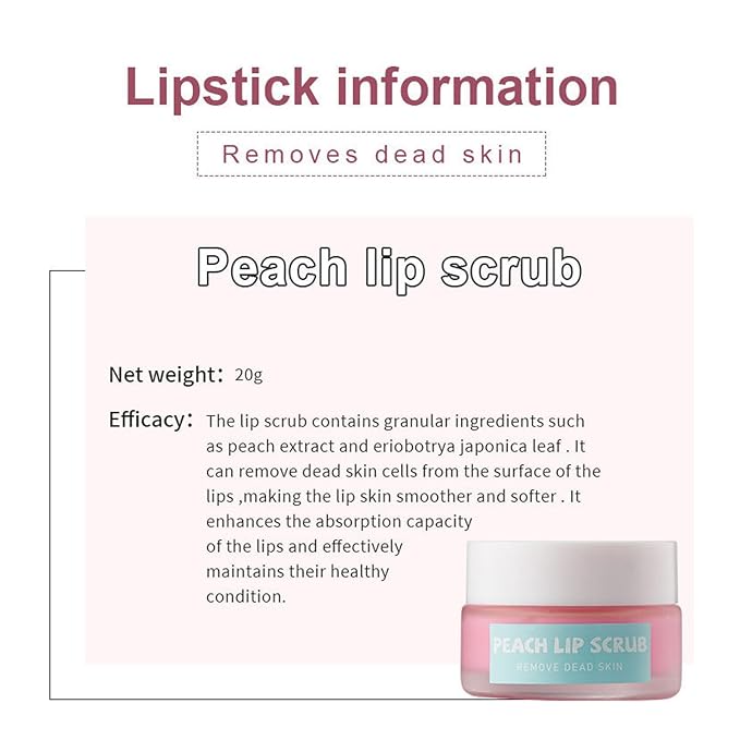 4 In 1 Peach Lip Care Lips