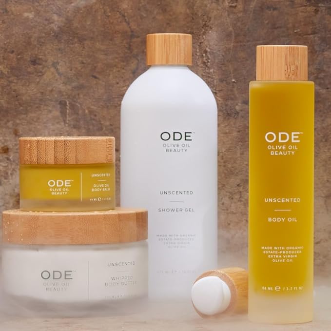 McEvoy Ranch Whipped Body Butter | ODE Olive Oil Beauty | 5.8 FL OZ | Crafted with Organic EVOO, Hyaluronic Acid, Organic Shea & Cocoa Butters | Nourishing, Brightening, Firming (Unscented)