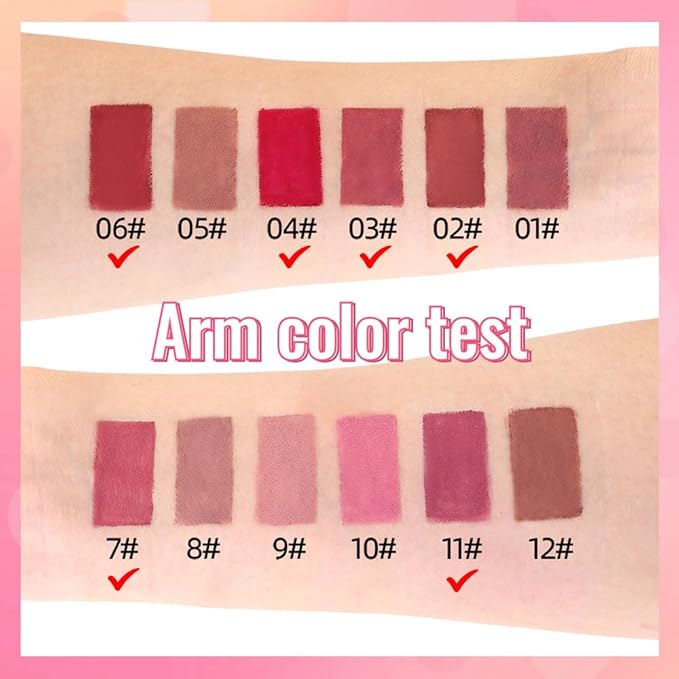 6 Pcs Natural Nude Brown Beige Colors Lip Liner Lipstick Pencils Set for Daily Makeup,Easy to Apply & Remove,Waterproof (02, pack of 6)