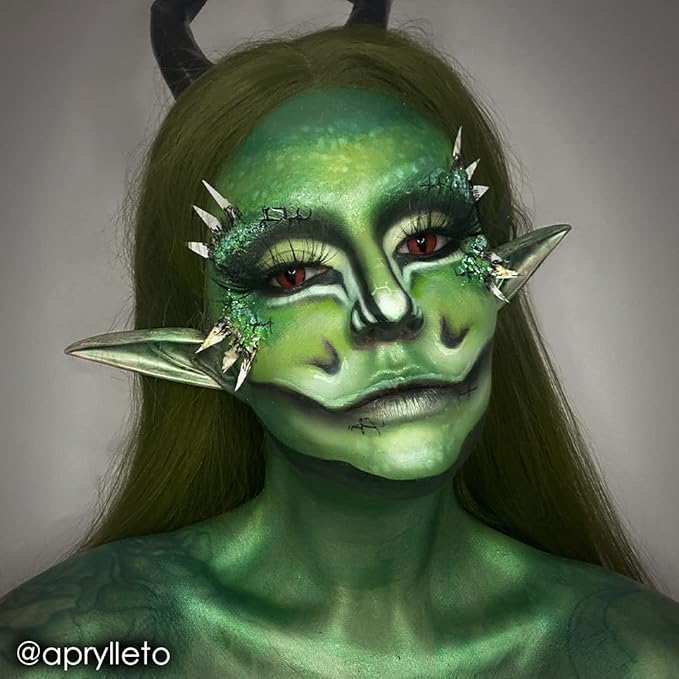 Mehron Makeup Paradise Makeup AQ Refill (.25 oz) (Metallic Green)