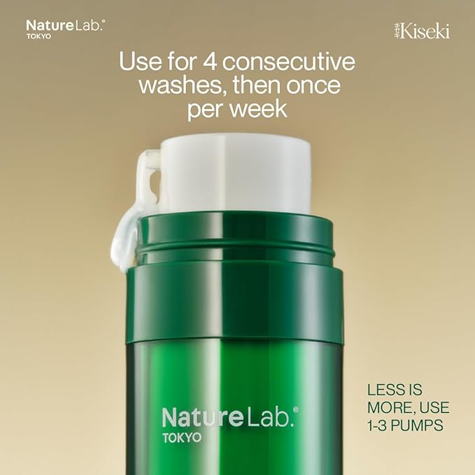 NatureLab.TOKYO Kiseki Molecular Repair Leave-In Hair Masque Refill: Restores Damaged Hair, Repairs Heat & Chemical Damage, Boosts Strength, Smoothness & Softness, 1.7 Fl Oz