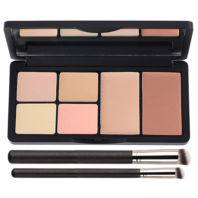 Concealer Contour Palette, 6 In 1 Color Correcting