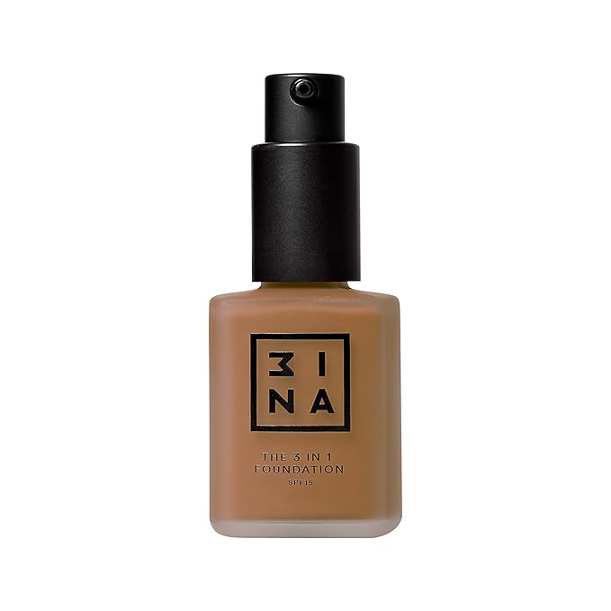 3INA The 3-In-1 Foundation 222 - Vegan Formula - Combination Of Primer, Concealer And Foundation - Medium Coverage - Natural Finish - Perfect For Covering Lines And Blemishes - Long Lasting - 1.01 Oz