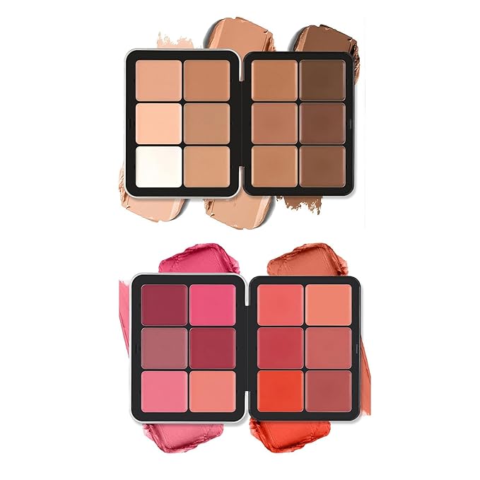 12 Color Concealer Palette & 12 Colors Blush