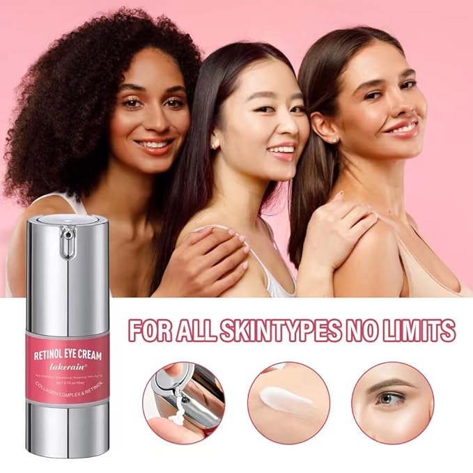 Retinol Eye Cream, Under Eye Cream Anti Aging,Retinol Eye Stick, eliminate puffiness, smooth fine lines, improve eye skin.Retinol Face Cream