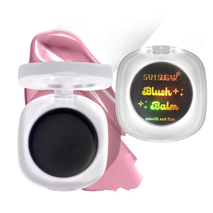 Cream Blush,Color Color Changing Tint,Magic Blush for Cheek & Lip Waterproof Multi-Use Lips and Cheek Tint,Moisturizing Lightweight, Makeup Blush (Black, 1.62 oz)