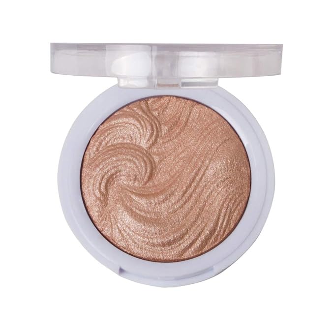 J.CAT BEAUTY You Glow Girl Baked Highlighter - Twilight, Cream, Unisex, Face Shaping Makeup, Shimmery