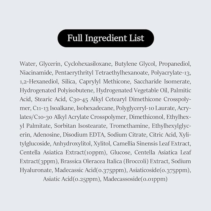 RAVIEL Green Derma Double Cica Cream | Redness relief & Skin Barrier Protection | Calming & Soothing, Deep Hydration Moisturizer for All Skin Types | Korean Skincare (1.7 fl oz, Pack of 1)