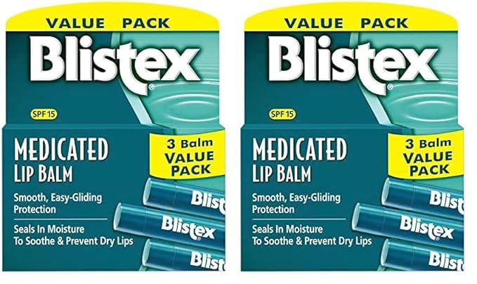 Blistex Medicated Lip Balm, 0.15 Ounce,