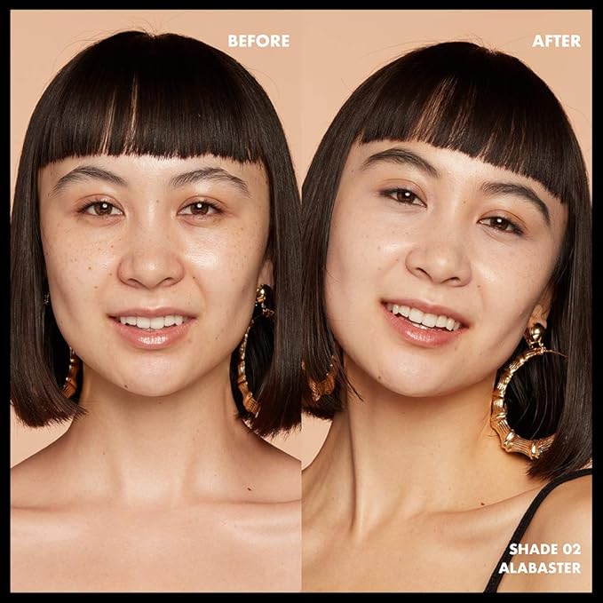 NYX PROFESSIONAL MAKEUP Total Control Pro Drop Foundation, Skin-True Buildable Coverage - Alabaster (Pack of 2)