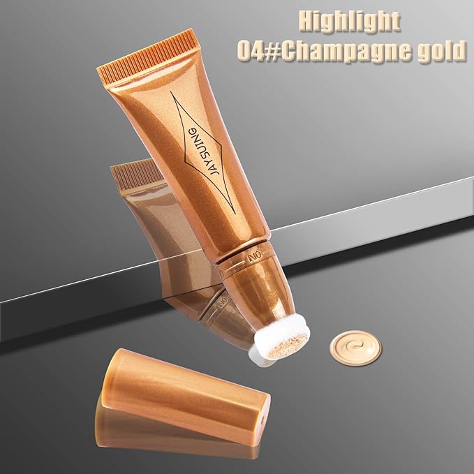 Liquid Bronzer Stick Cream Contour Wand Highlighter Stick Gold Highlighter)