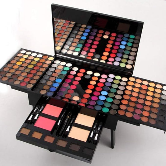180 Colors Matte Eyeshadow Makeup Powder Blush Brow