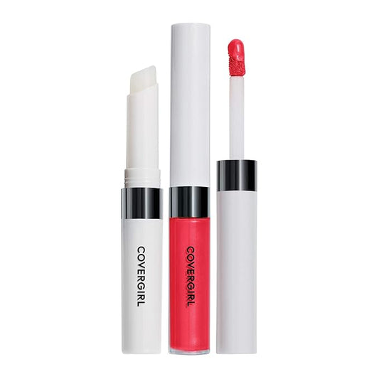 COVERGIRL Outlast All-Day Lip Color with Topcoat, Ever Red-Dy, Pack of 1