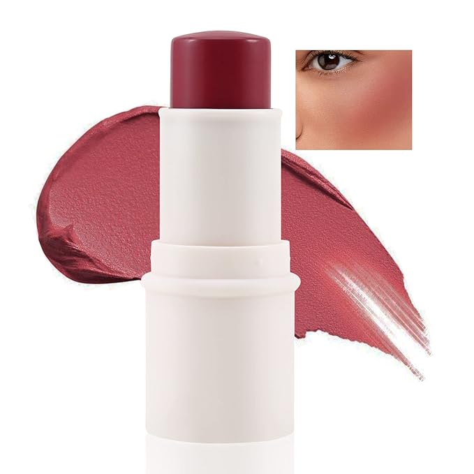 Boobeen Cream Blush stick, Multi Face Blush for and Lightweight