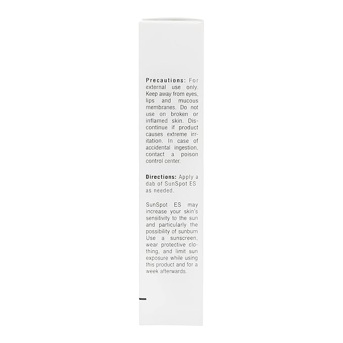 Lane Innovative - SunSpot ES, Natural Exfoliating Gel, Skin Rejuvenating Ingredients, Including Aloe Vera and Tea Tree Oil (0.5 Ounce, Pack of 2)