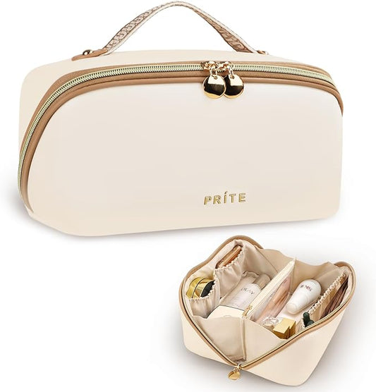 Prite travel cosmetic bag makeup