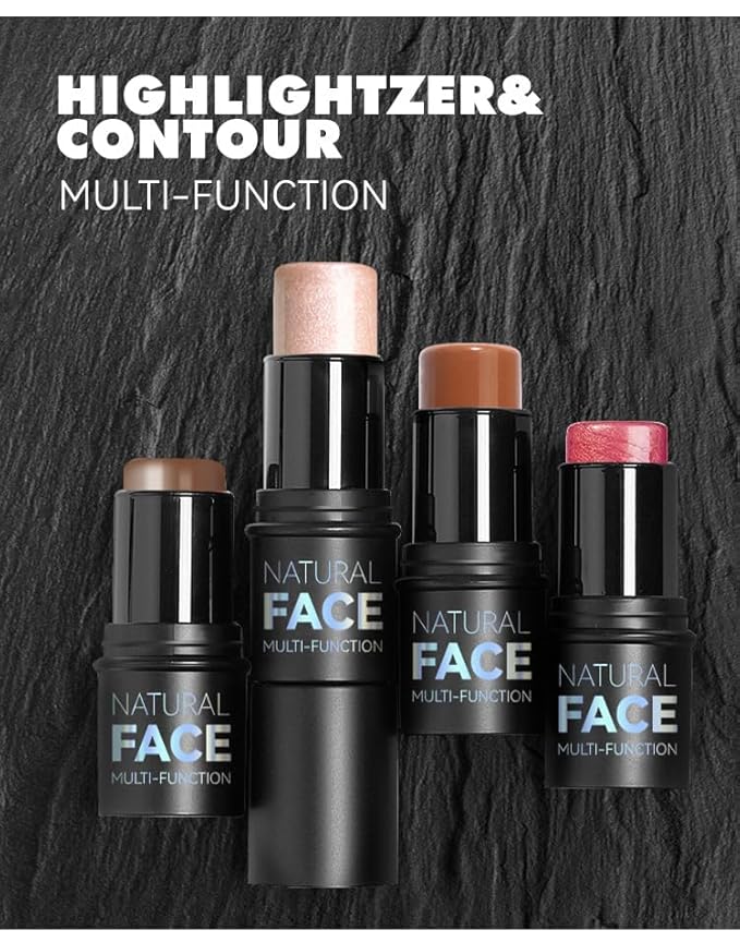 3 Pcs Face Contour Sticks Set, Shades with