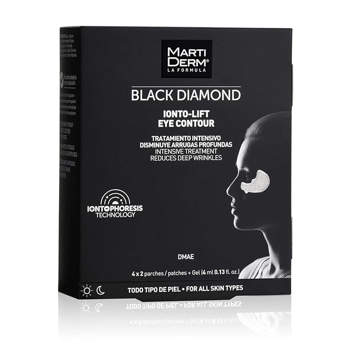 Martiderm Black Diamond Ionto-lift Eye Contour 4x2patches + 4ml Gel