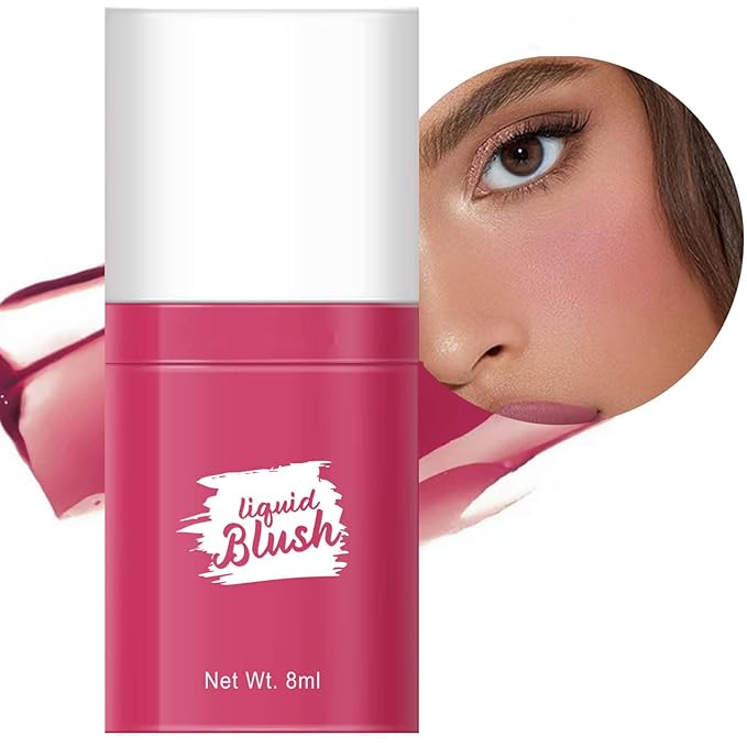 Red Rose Liquid Blush Makeup, Liquid Blush for Fl Oz(04#)