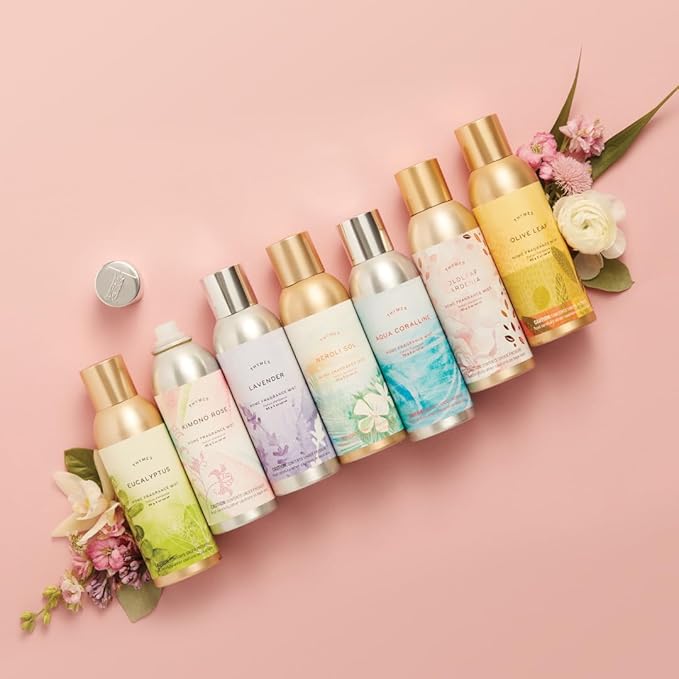 Thymes Fragrance Mist - Scented Room Spray for Home Fragrance - Eucalyptus - 3 oz