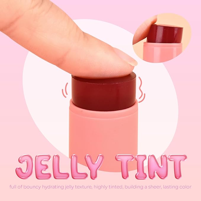 KYDA Water Jelly Tint Blush, Pink, Jelly Tinted Lasting Moisturising