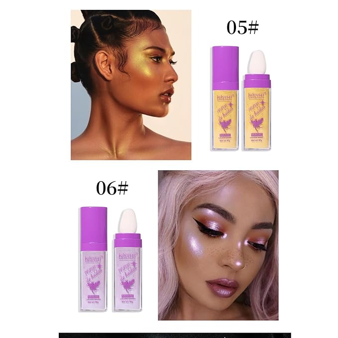 Highlighter Makeup Stick - Patting Powder, Body Glitter