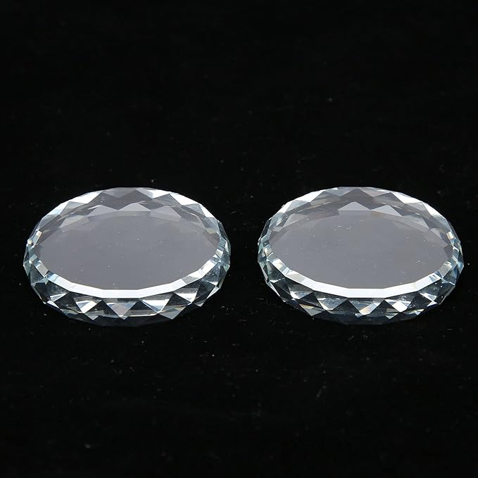 2PCS Nail Art Painting Color Toning Glass Board,