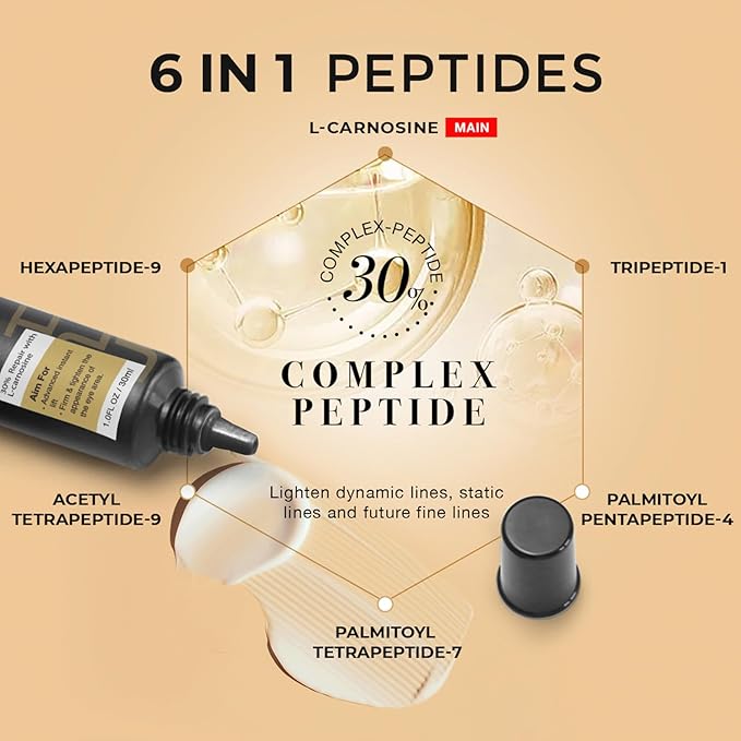 Temporary eye tightener eye cream