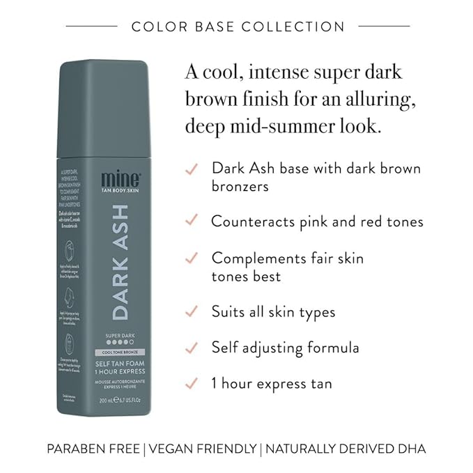 Minetan Dark Ash Self Tan