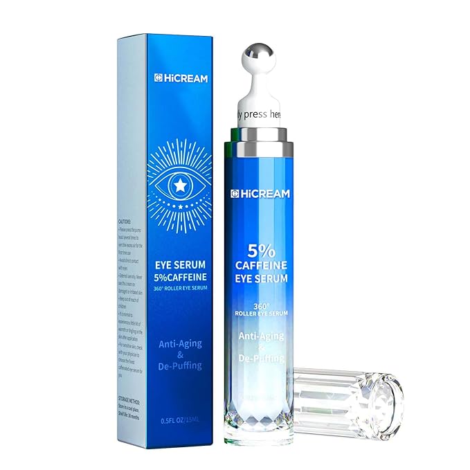 5% caffeine peptide eye serum,