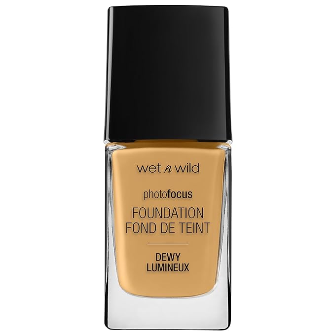 wet n wild Photo Focus Dewy Liquid Foundation Makeup, Desert Beige