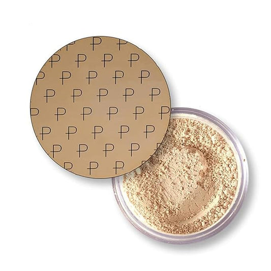 MAEPEOR Matte Setting Loose Powder 8 Colors Smooth and Lightweight Face Powder for Brightening and Setting Makeup with Face Puff (07 Flesh)