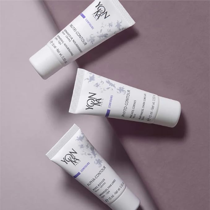 Yon-Ka Alpha-Contour Eye and Lip Cream (15ml) Anti-Wrinkle Regenerating Contour Creme, Naturally Soften Signs of Aging with Botanical Oil Blends and Fruit Acids, All Skin Types, Paraben-Free