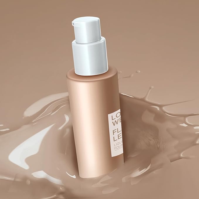 Liquid Foundation Makeup Natural True Skin Tone Full Coverage Concealer Flawless Complexion Blendable Longwear, 105, 1 fl. oz.