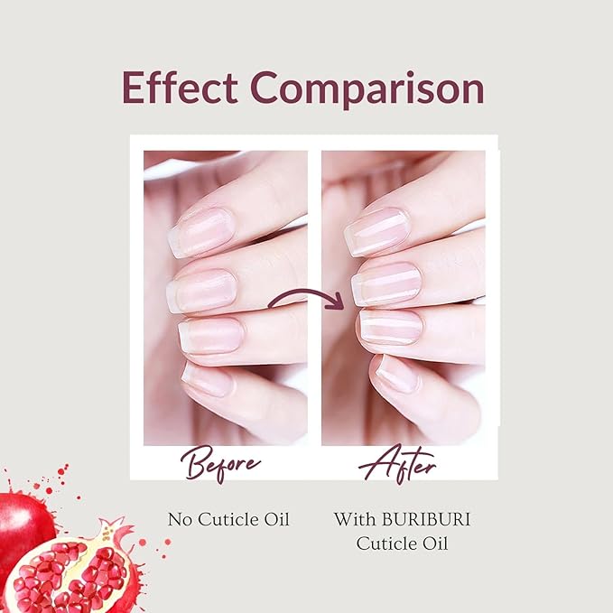 BURIBURI Pomegranate Cuticle Oil 15ml