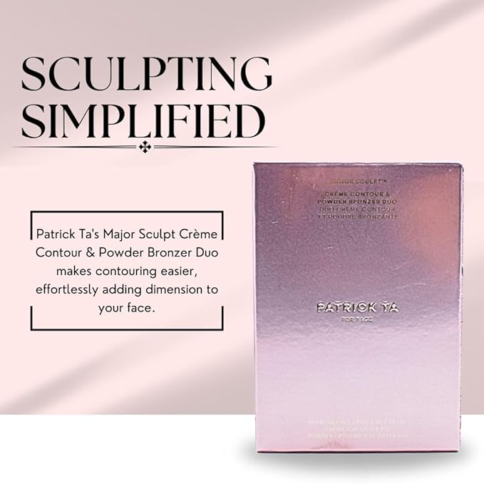 PATRICK TA Major Sculpt Crème Contour & Powder