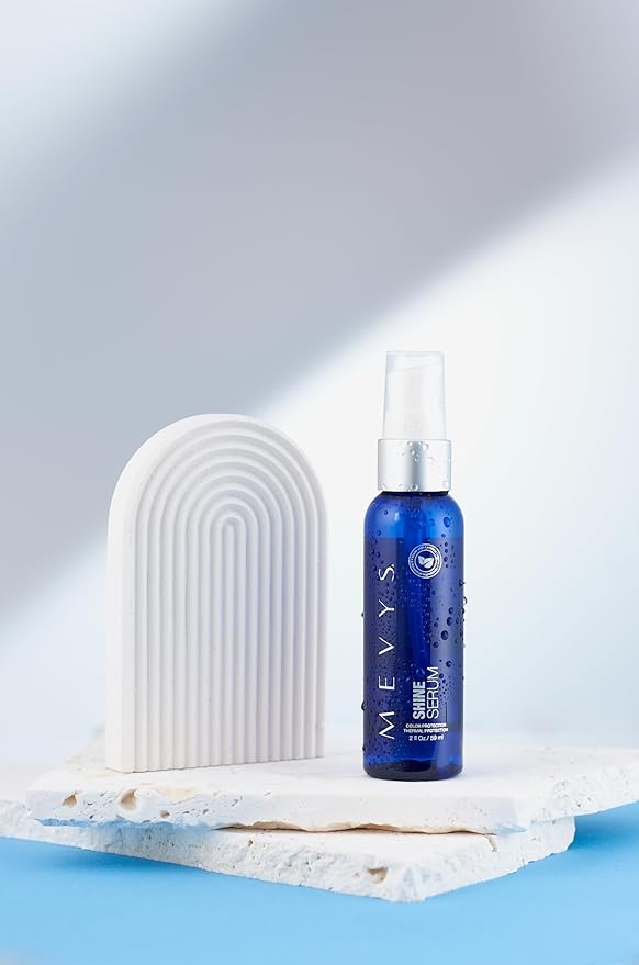 Shine Serum 2 Oz. (Color Protection - Thermal Protection), Hair Serum for Split Ends and Healthy Hair, Hair Style and Frizz Control, Hair Protector for Heating Tools, Seal Color and Color Care