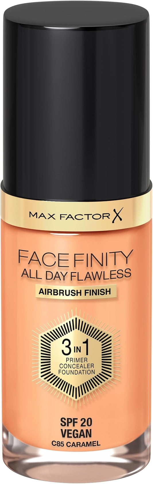 Max Factor Facefinity All Day Flawless 3 In 1 Foundation SPF 20, No. 85 Caramel (81377984)