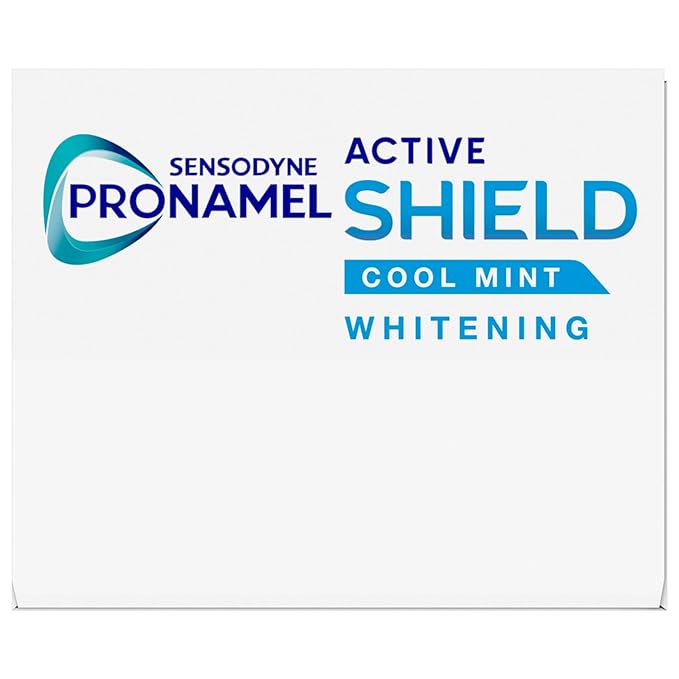 Sensodyne Pronamel Active Shield Whitening Enamel Toothpaste, Cool Mint - 3.4 Ounces x 3