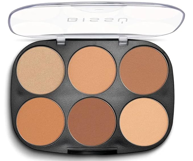 Bissú Contouring Powder Palette (6 colors) (02 Medium