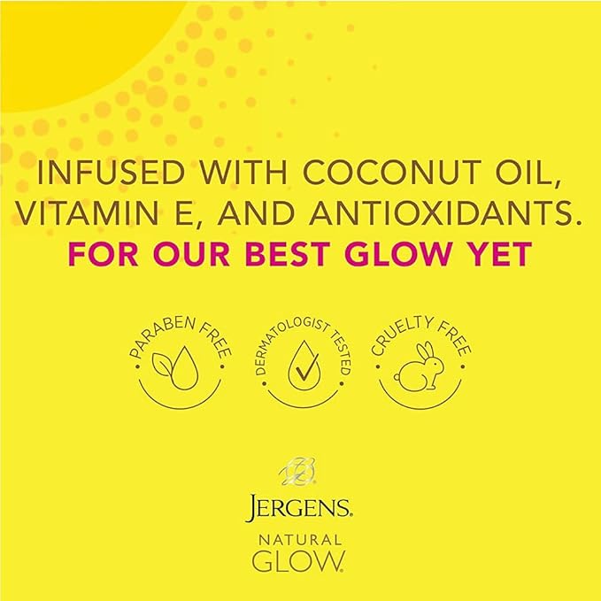 Jergens Nat Glw Med/Tan Size 7.5z Jergens Natural Glow Daily Moisturizer For Medium/Tan Skin (2 Pack)