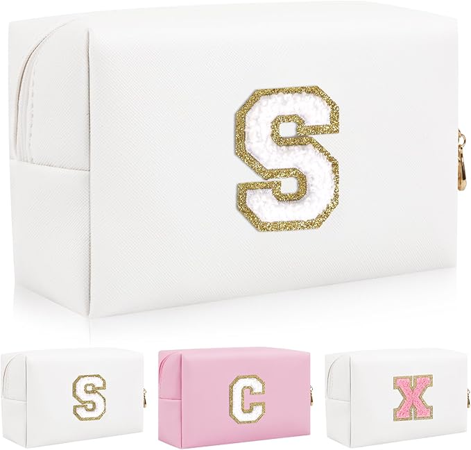 Personalized initial letter patch makeup