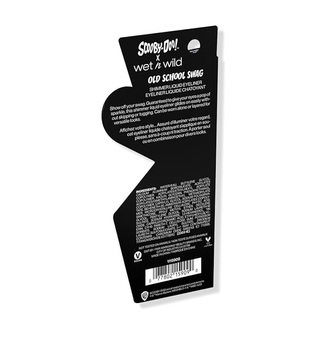 wet n wild Scooby Doo Collection Old School Swag Shimmer Liquid Eyeliner - Let's Split Up (Pack of 2)