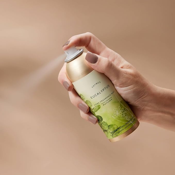 Thymes Fragrance Mist - Scented Room Spray for Home Fragrance - Eucalyptus - 3 oz