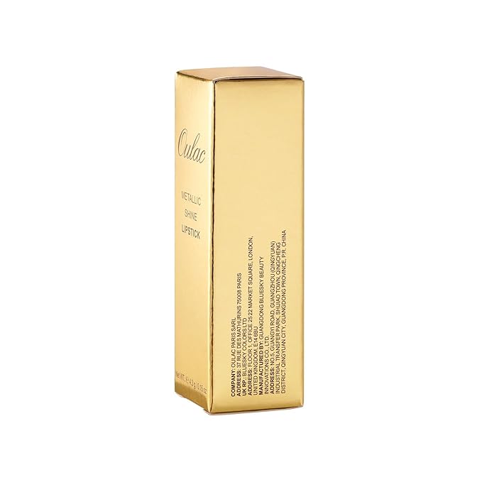 Oulac Metallic Light Pink & Sheer Lipstick Set - 2PCS Vegan Lightweight Hydrating Formula with High Impact Lip Color for Full Coverage Lip Makeup, Christmas Gifts for Women, 13+27