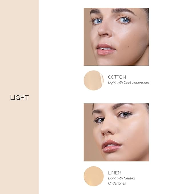 OFIR Perfected Weightless Concealer | Porous Coverage Blends for Smooth Finish | Covers Dark Circles Vegan Concealer | Botanical Formula Soothes Redness & Dullness |Ceramic - Deep Cool 0.27 OZ