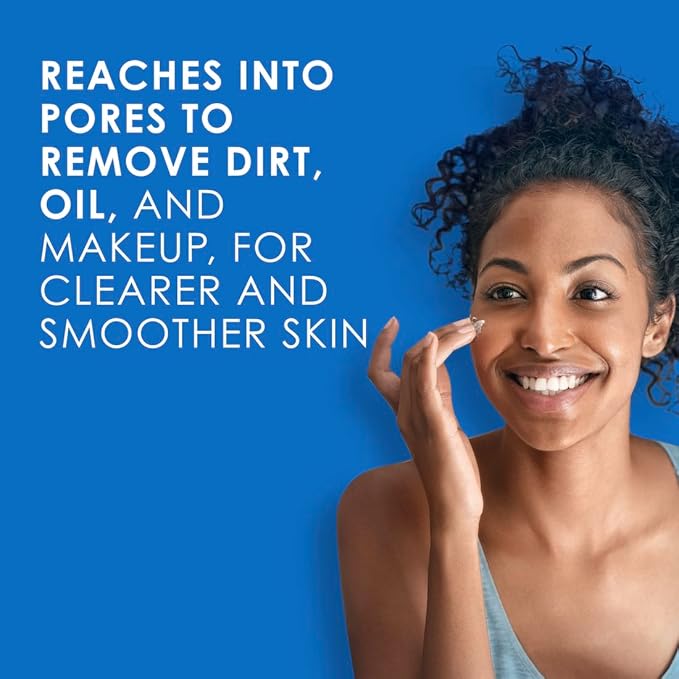 Noxzema Deep Cleansing Cream For healthy-looking and soft skin Original Face Cleanser Face Wash Removes Dirt, Makeup and Oil 8oz 6 Count