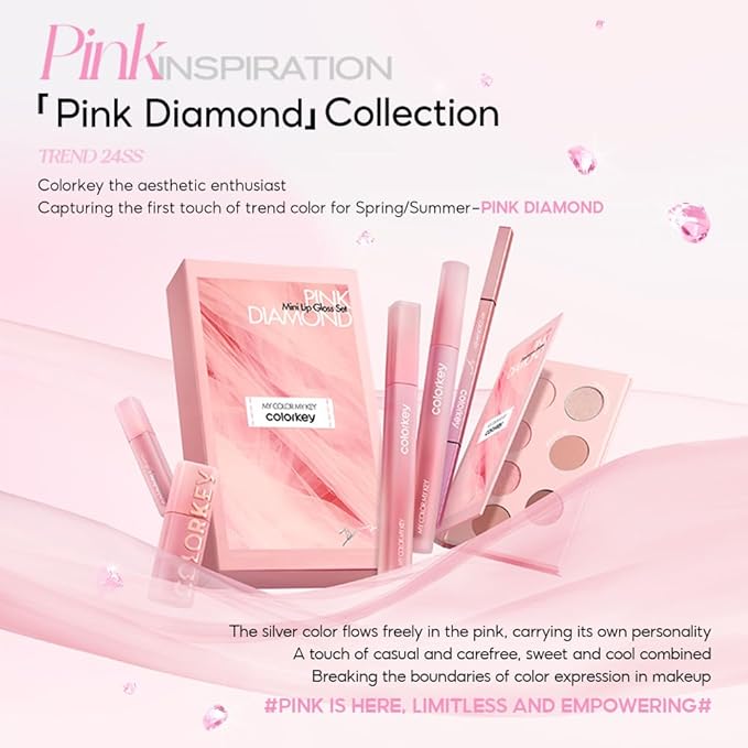 COLORKEY Soft Matte Water Tint | Matte Finishs | Long-Lasting | Moist Fit Without Stickiness | Moisturized | Waterproof (P333 Milk Pink)