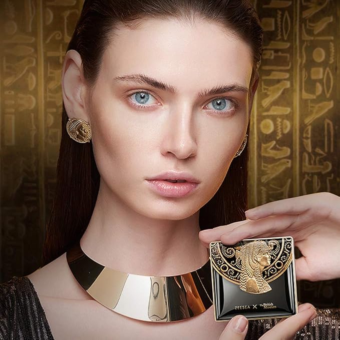 ZEESEA Pressed Powder The British Museum Egypt Series Natural Beige)