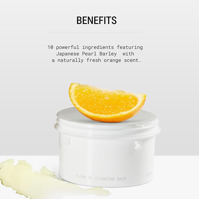 JUNO & Co. JADE Clean10 Cleansing Balm - Effortlessly Removes Makeup & SPF - 2.87oz Makeup Remover Balm Refill